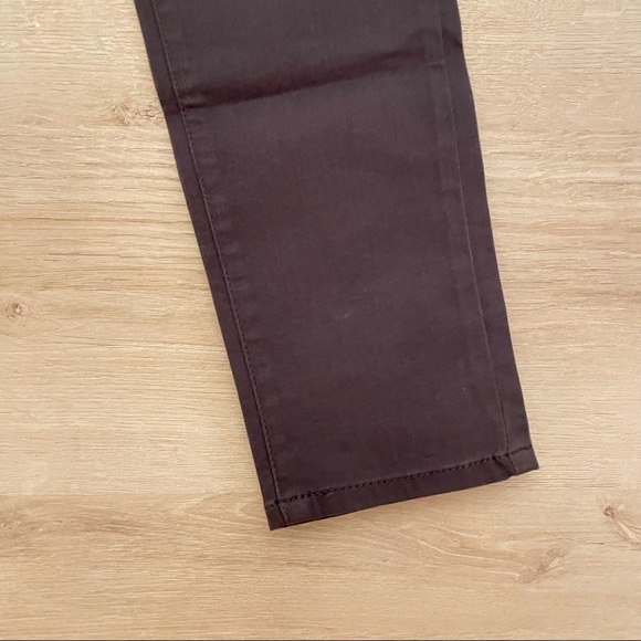 Marks & Spencer Dark Gray Cotton Skinny Pants - Picture 7 of 12